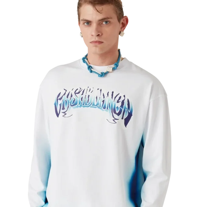 Blue Fade Long Sleeve T-Shirt Blue Fade Long Sleeve T-Shirt