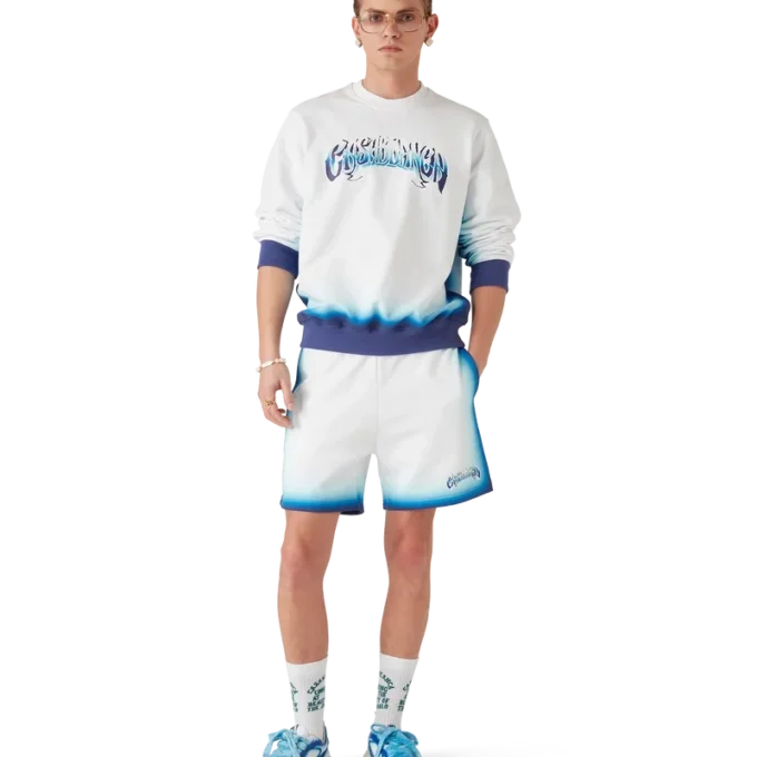 Blue Fade Sweatshorts Blue Fade Sweatshorts