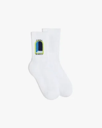 Blue Gradient Arch Socks
