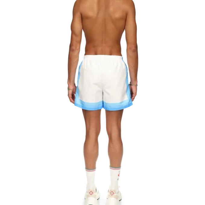 Blue Gradient Swim Trunks