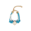 Blue Knotted Pearl Bracelet Blue Knotted Pearl Bracelet