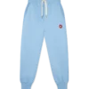 Blue Logo Patch Sweatpants
