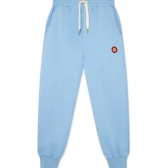 Blue Logo Patch Sweatpants