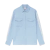 Blue Monogram Long Sleeve Shirt