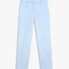 Blue Monogram Tailored Jacquard Trousers Blue Monogram Tailored Jacquard Trousers