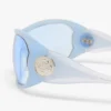 Blue Outline Shield Sunglasses Blue Outline Shield Sunglasses