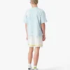 Blue Tie Dye Oversized Cc Smile Short Sleeve T-Shirt Blue Tie Dye Oversized Cc Smile Short Sleeve T-Shirt