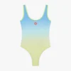 Blue & Yellow Gradient Swimsuit Blue & Yellow Gradient Swimsuit