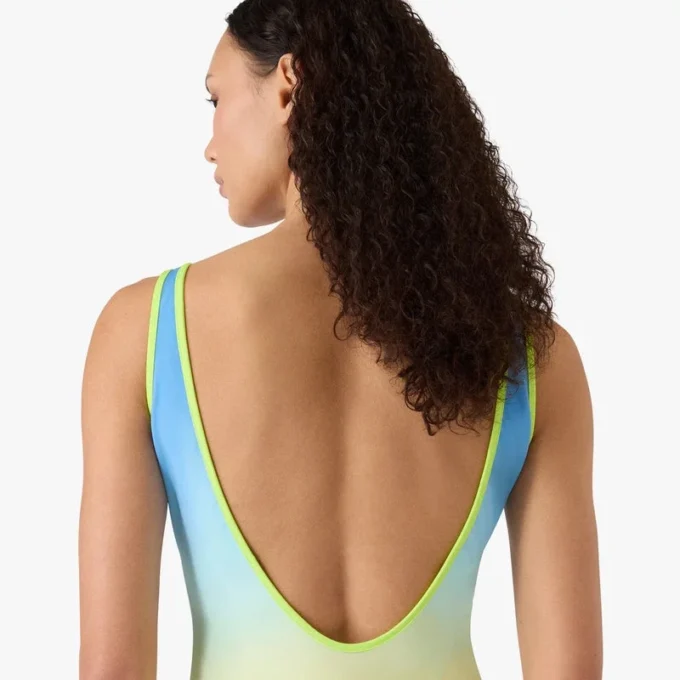 Blue & Yellow Gradient Swimsuit Blue & Yellow Gradient Swimsuit