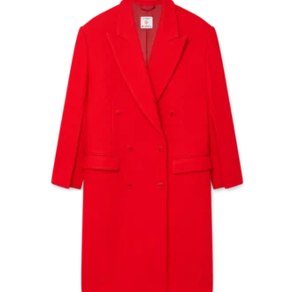 Boiled Wool Overcoat