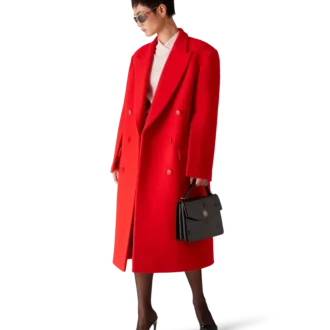 Boiled Wool Overcoat