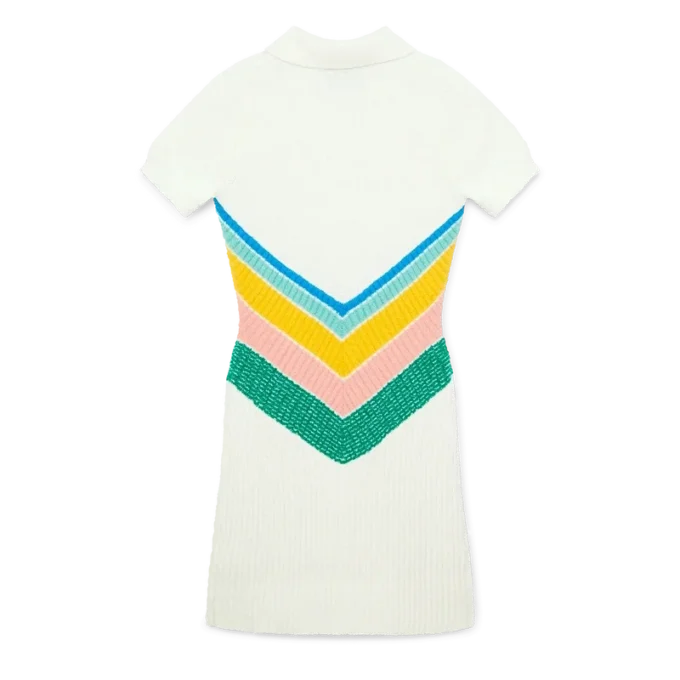 Boucle Chevron Dress Boucle Chevron Dress