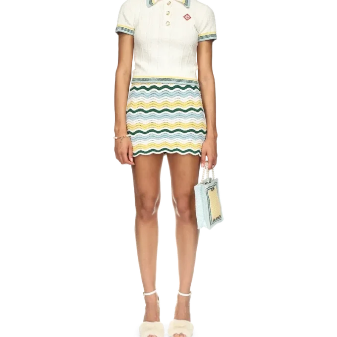 Boucle Wave Skirt Boucle Wave Skirt