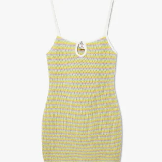 Bourgeois Striped Mini Dress
