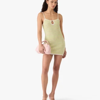 Bourgeois Striped Mini Dress