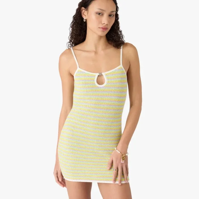 Bourgeois Striped Mini Dress Bourgeois Striped Mini Dress