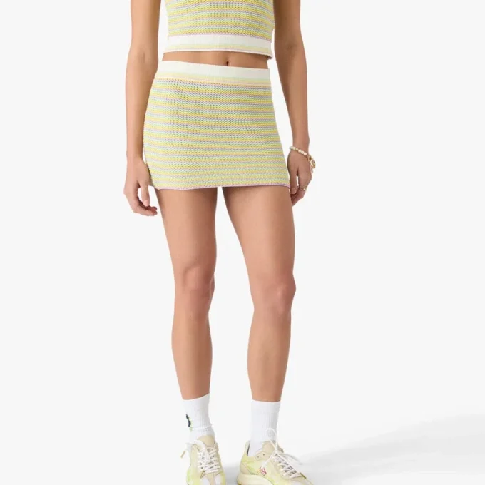 Bourgeois Striped Mini Skirt Bourgeois Striped Mini Skirt