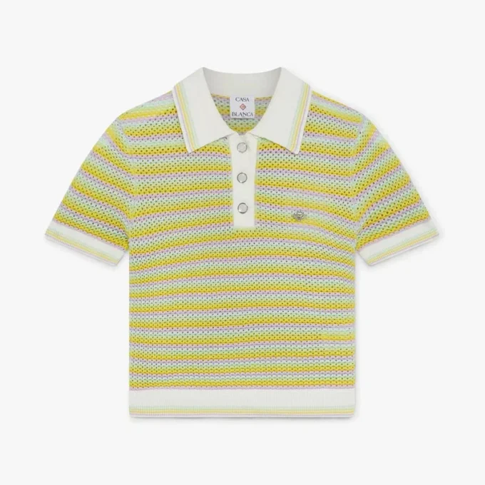 Bourgeois Striped Polo Shirt Bourgeois Striped Polo Shirt