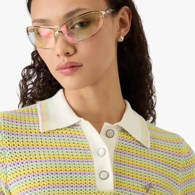 Bourgeois Striped Polo Shirt Bourgeois Striped Polo Shirt