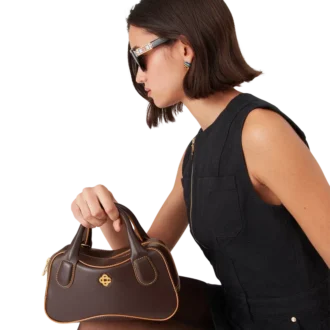 Brown Micro Bowling Bag
