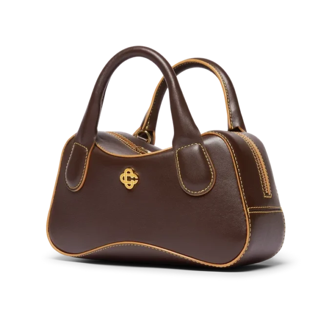 Brown Micro Bowling Bag