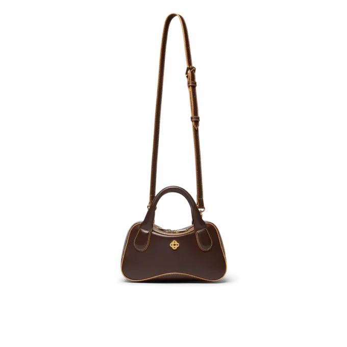 Brown Micro Bowling Bag