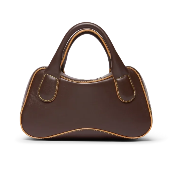 Brown Micro Bowling Bag