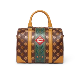 Brown Mini Monogram Weekender