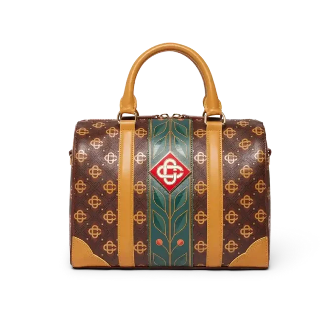 Brown Mini Monogram Weekender