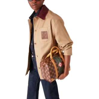 Brown Mini Monogram Weekender