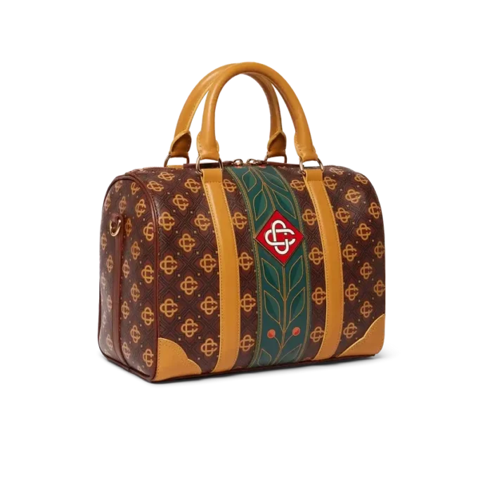 Brown Mini Monogram Weekender