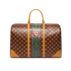 Brown Monogram Weekender