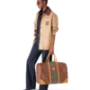 Brown Monogram Weekender