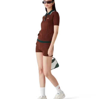 Cable Knit Mini Shorts