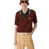 Cable Knit Oversized Polo Shirt Cable Knit Oversized Polo Shirt