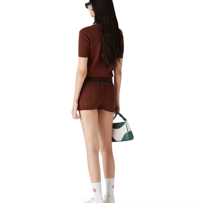 Cable Knit Polo Shirt Cable Knit Polo Shirt