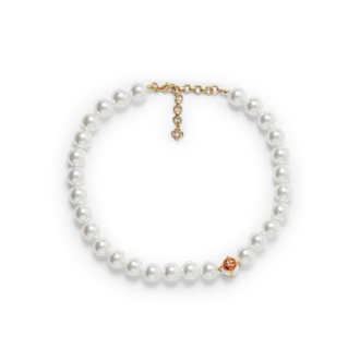 Caged Pearl Necklace Caged Pearl Necklace