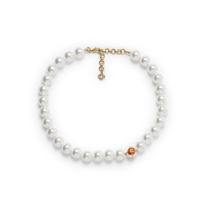 Caged Pearl Necklace Caged Pearl Necklace