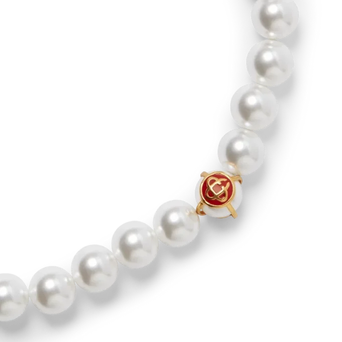 Caged Pearl Necklace Caged Pearl Necklace