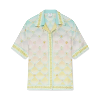 Candy Icons Short Sleeve Silk Twill Shirt