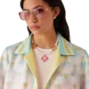 Candy Icons Short Sleeve Silk Twill Shirt