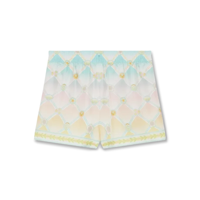 Candy Icons Silk Twill Shorts