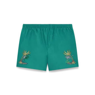 Casa Embroidery Swim Shorts