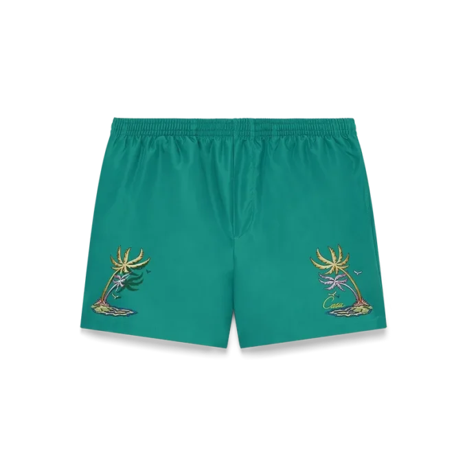 Casa Embroidery Swim Shorts Casa Embroidery Swim Shorts