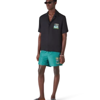 Casa Embroidery Swim Shorts