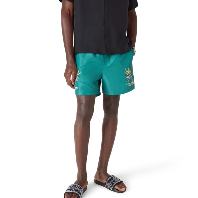 Casa Embroidery Swim Shorts Casa Embroidery Swim Shorts