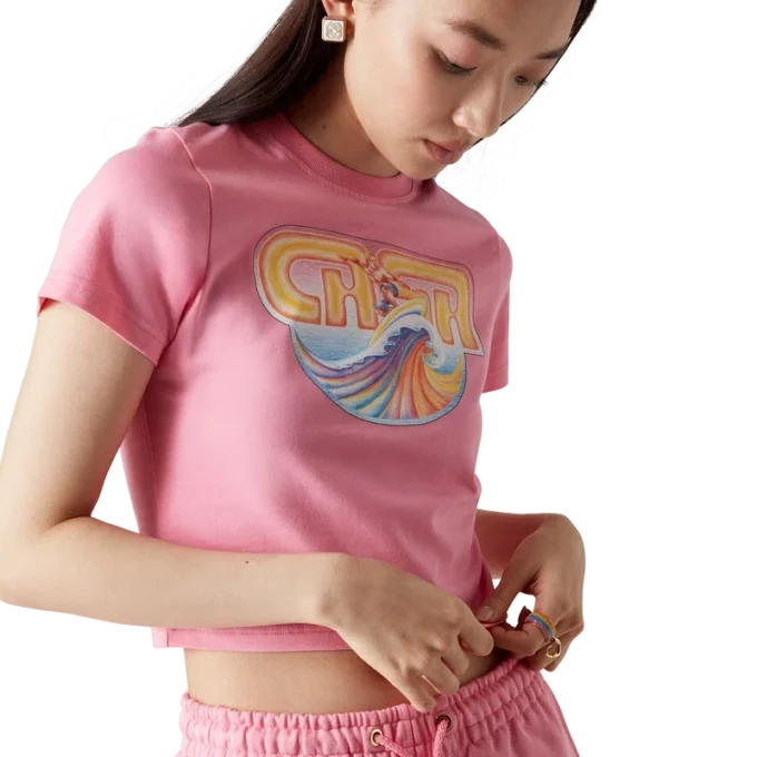 Casa Surf Cropped T-Shirt Casa Surf Cropped T-Shirt