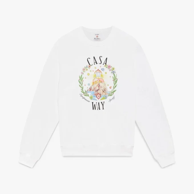 Casa Way Crew Neck Sweatshirt Casa Way Crew Neck Sweatshirt