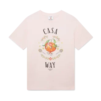 Casa Way Orange Mascot Short Sleeve T-Shirt
