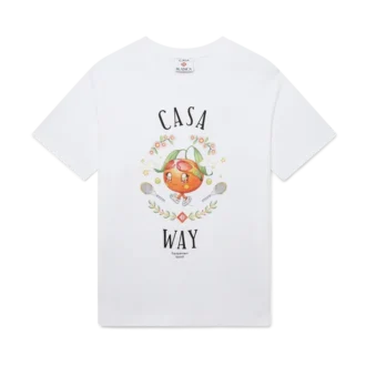 Casa Way Orange Mascot Short Sleeve T-Shirt